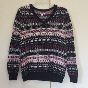 GUC Croft & Barrow v-neck sweater - Size L.